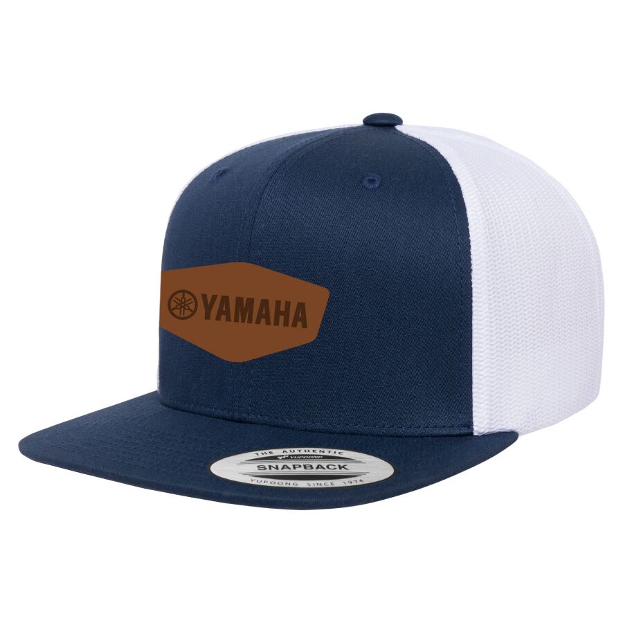 Factory Effex Factory Effex Yamaha Heritage Snapback Hat - Navy/White - $29.95 at Motosport
