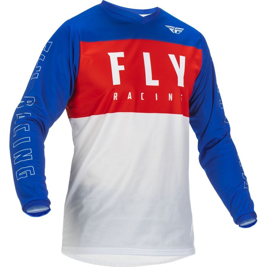 L Black/Hi-Vis Fly Racing MX Motocross Lite Hydrogen Jersey Large