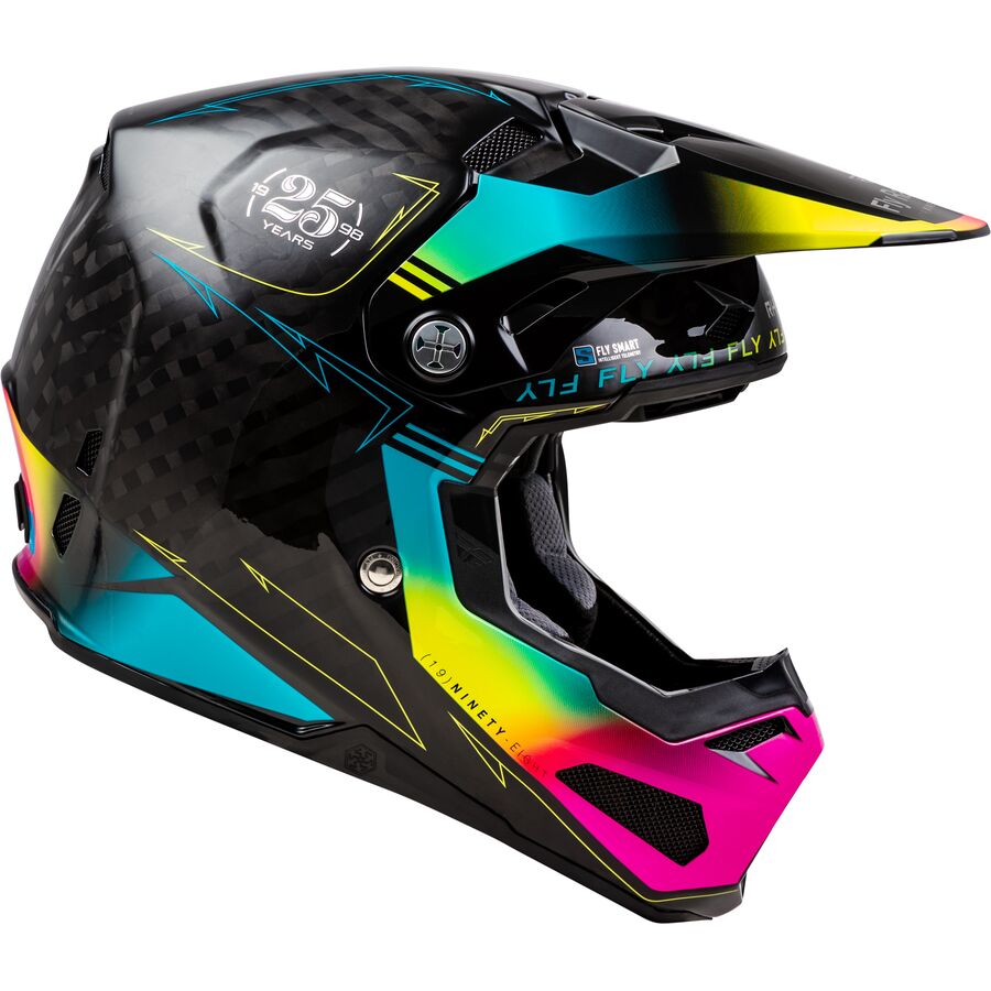 Fly Racing 2025 Youth Formula S Carbon Helmet - Legacy - Picture 6 of 16