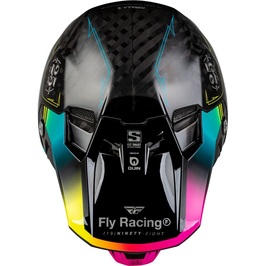 Fly Racing 2025 Youth Formula S Carbon Helmet - Legacy - Picture 8 of 16