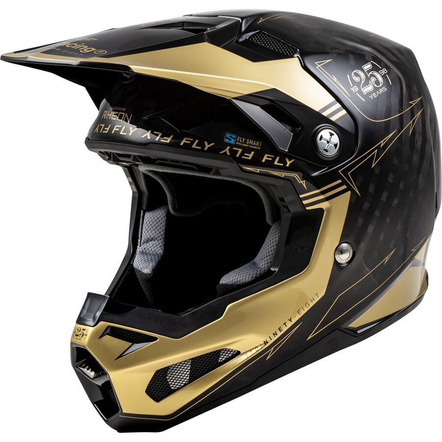 Fly Racing 2025 Youth Formula S Carbon Helmet - Legacy - Picture 8 of 19