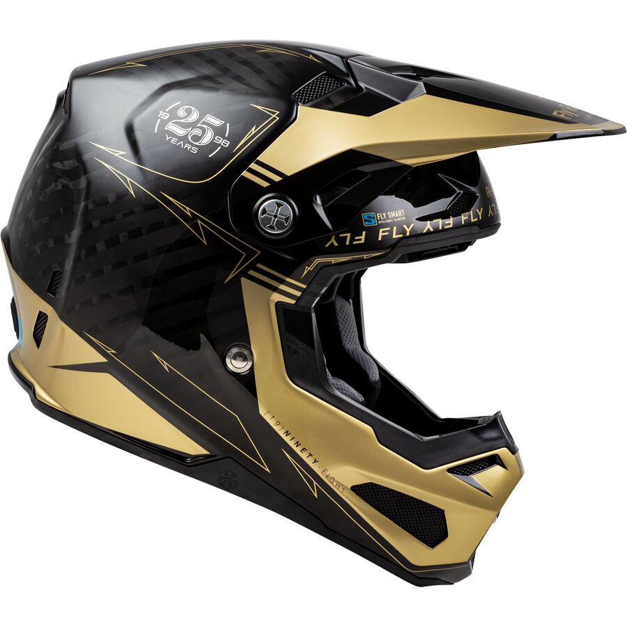 Fly Racing 2025 Youth Formula S Carbon Helmet - Legacy - Picture 9 of 19