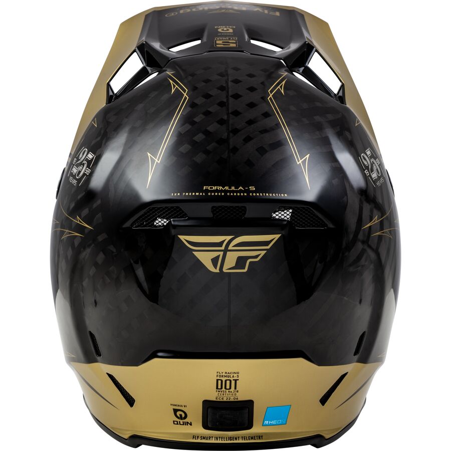 Fly Racing 2025 Youth Formula S Carbon Helmet - Legacy - Picture 10 of 19
