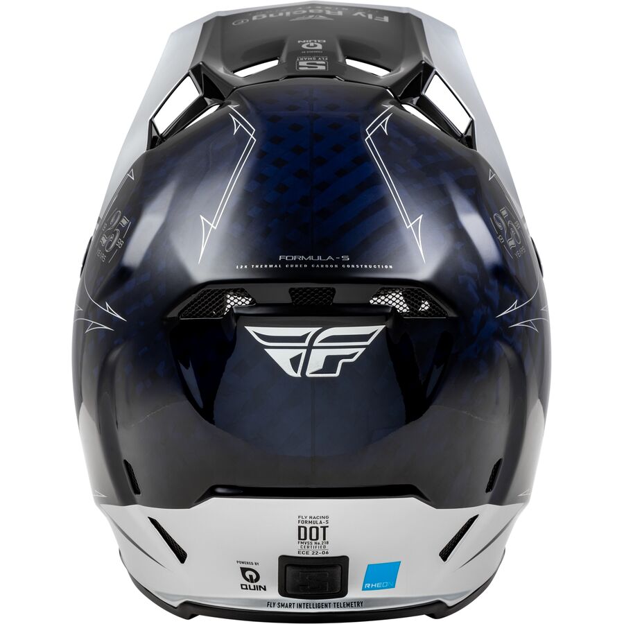 Fly Racing 2025 Youth Formula S Carbon Helmet - Legacy - Picture 15 of 16