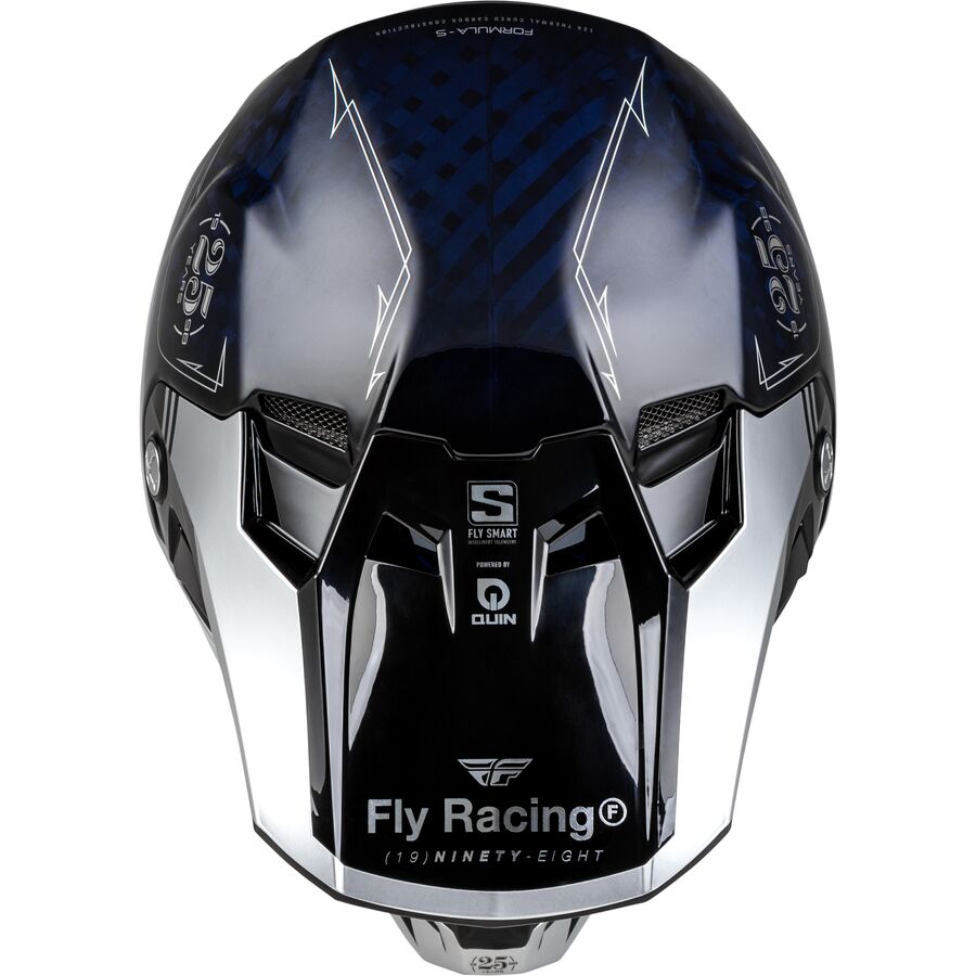 Fly Racing 2025 Youth Formula S Carbon Helmet - Legacy - Picture 16 of 16
