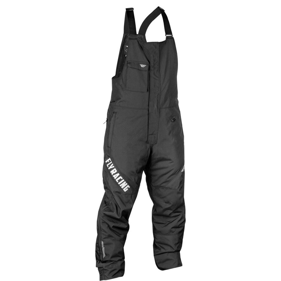 Fly Fly Racing Snow Aurora Snow Bibs - Black, Small - $159.95 at Motosport