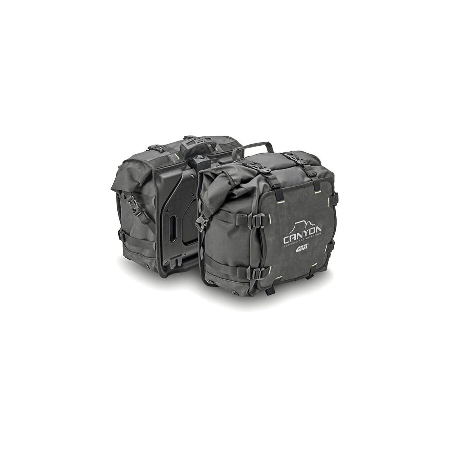 Givi Canyon Monokey 25 Liter Water Resistant Saddlebags | MotoSport