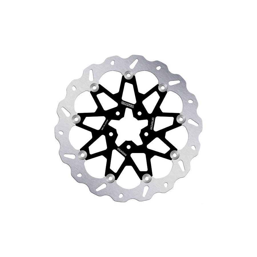 Galfer Floating Brake Rotor - Front - Black, Front