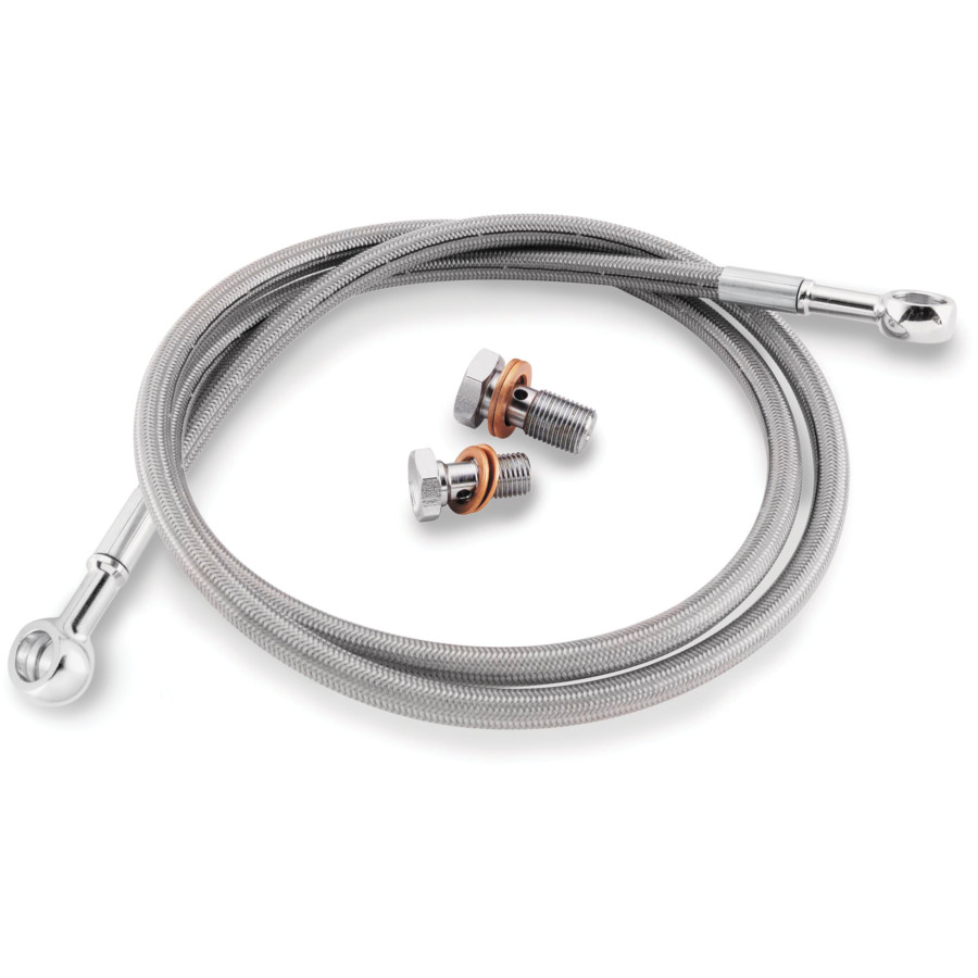GBrakes GBrakes Rear Brake Line Kit - Clear, +4" - $40.50 at Motosport