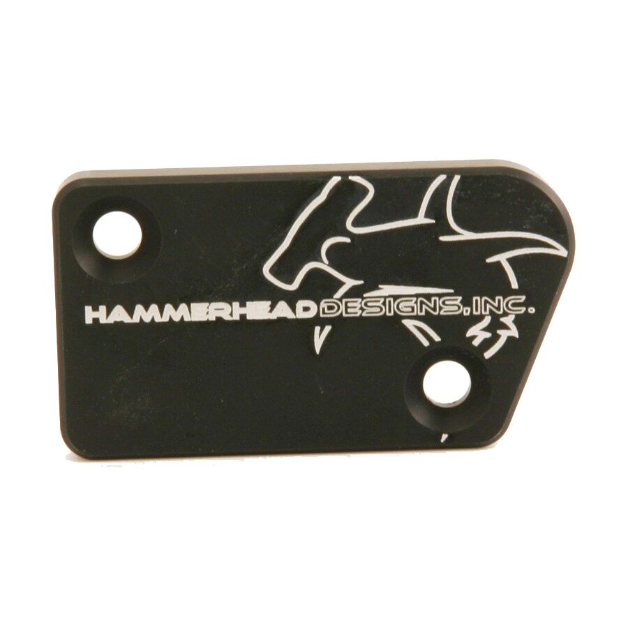 Hammerhead Designs Front Brake Master Cylinder Cap - Black