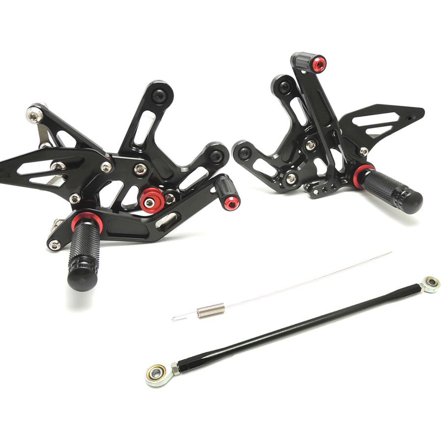 Hotbodies Racing Hotbodies Racing MGP Rearsets - Black - $314.96 at Motosport