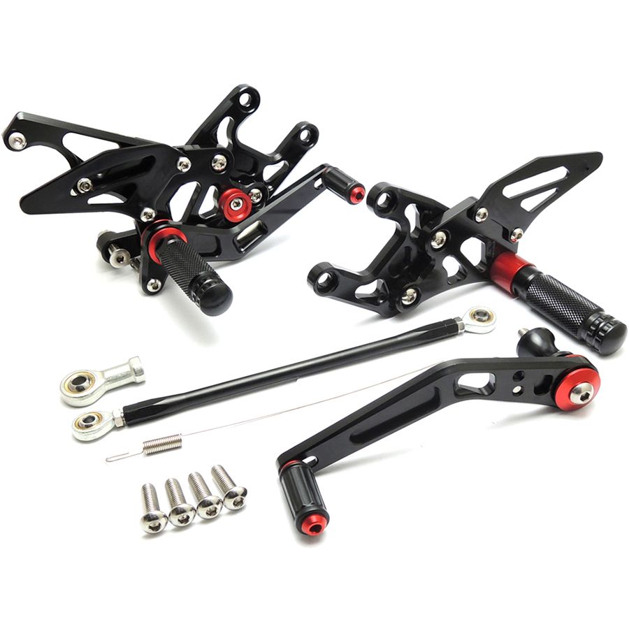 Hotbodies Racing Hotbodies Racing MGP Rearsets - Black - $314.96 at Motosport