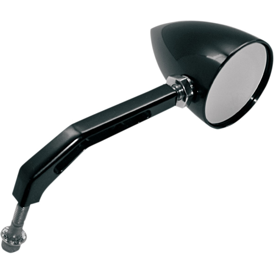 Joker Joker Machine Viewtech 5 Teardrop Mirror - Smooth - Anodized Black - $118.76 at Motosport