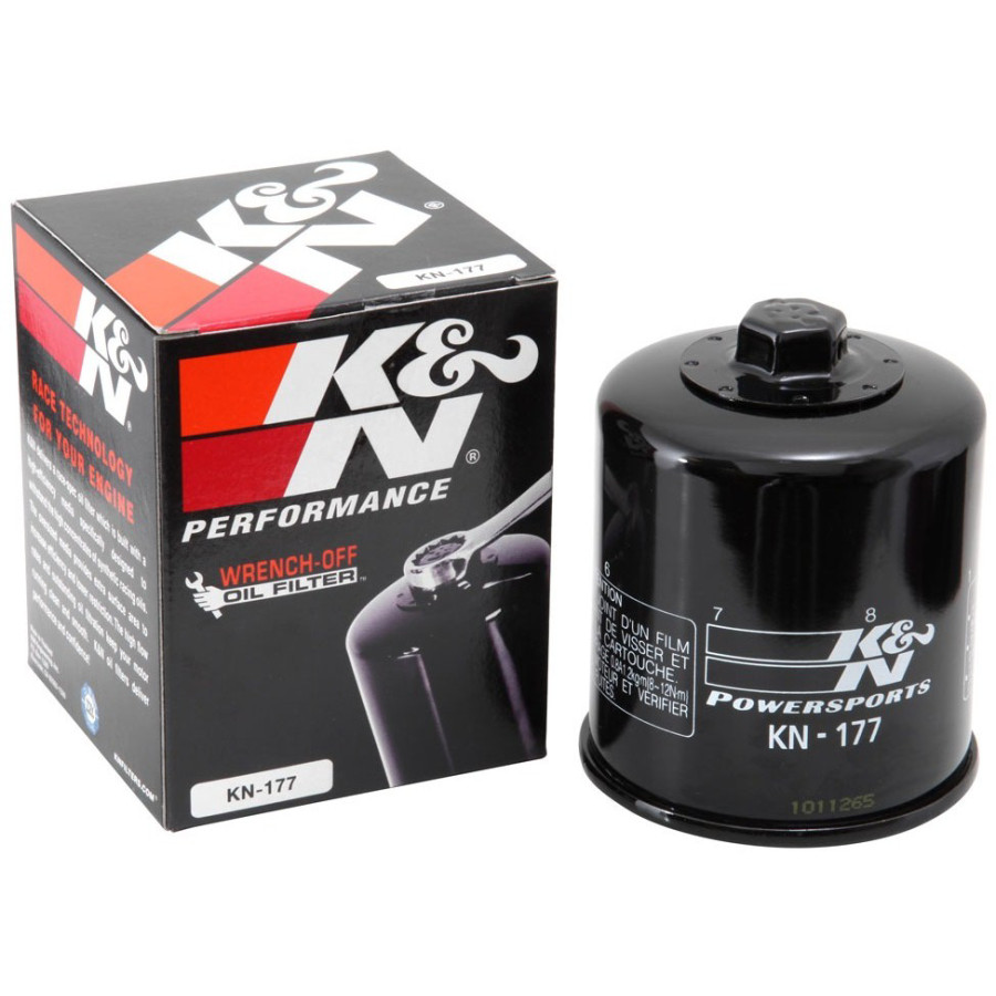 K&N Spin-on Oil Filter - Black