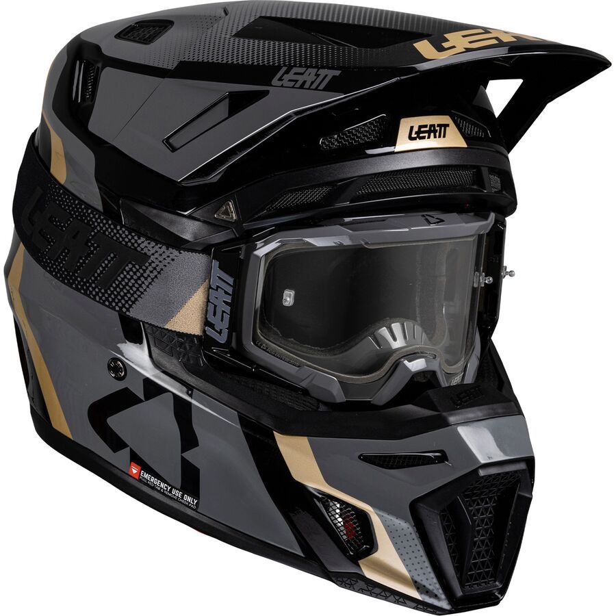Leatt 2025 Moto 8.5 Composite Helmet With 5.5 Velocity Goggles - Bild 10 von 34