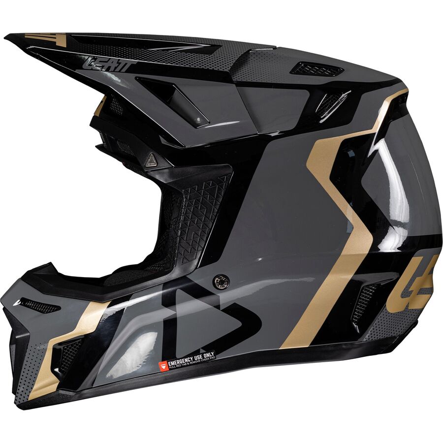 Leatt 2025 Moto 8.5 Composite Helmet With 5.5 Velocity Goggles - Bild 13 von 34