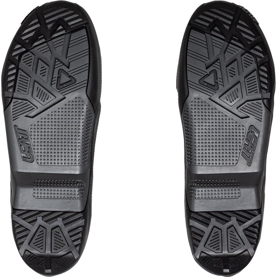 Leatt Leatt Moto 4.5/5.5 Enduro/HydraDri Evo Boot Sole - Black/Grey/Black, 7 - $76.99 at Motosport