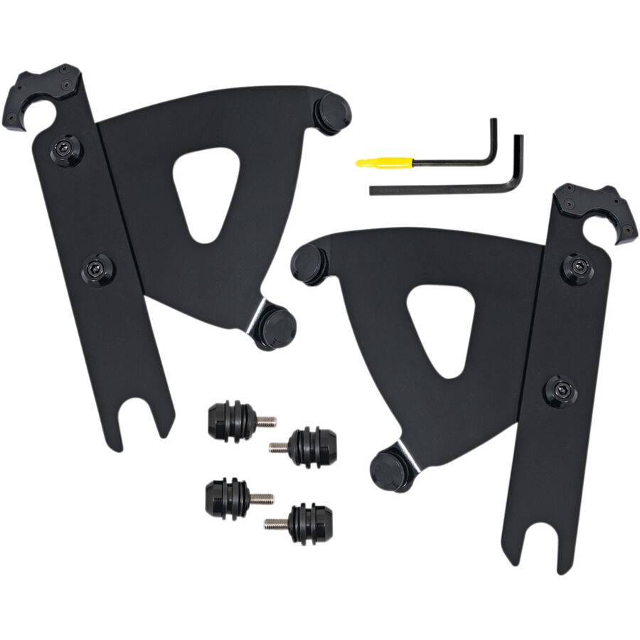Memphis Shades Trigger-Lock Mounting Kit - Black / Road Warrior Fairing