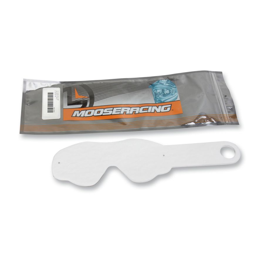 Moose Youth Qualifier Tear-Offs - Clear, 10 Pack