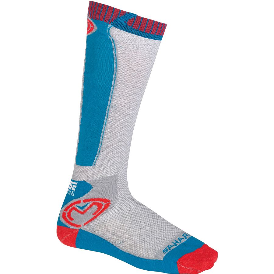 Moose 2019 Sahara Socks - Red/White/Blue, Small/Medium
