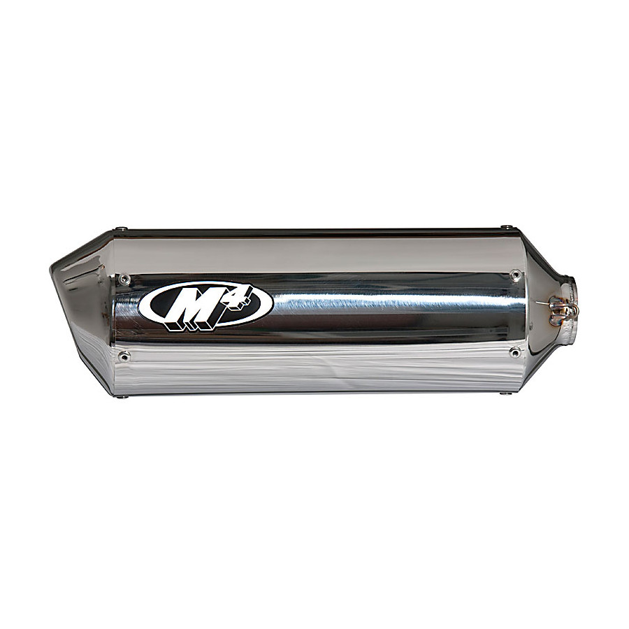  M4 Standard Slip-On Exhaust - Polished - $299.00 at Motosport