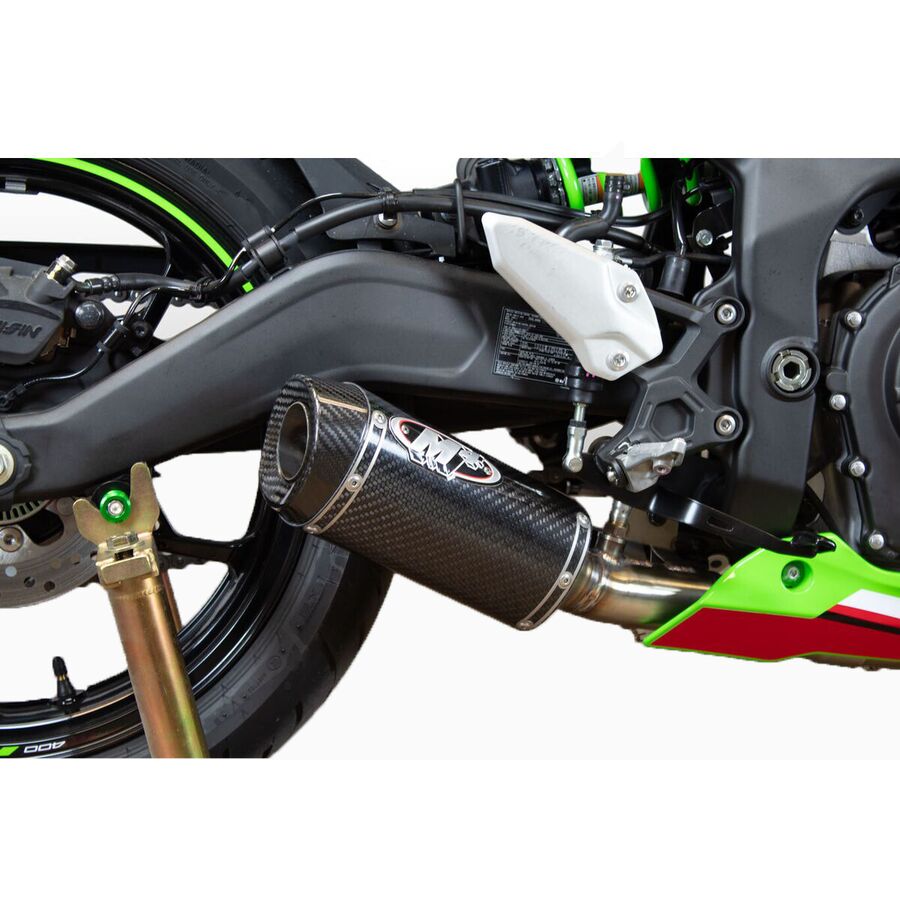  M4 Street Slayer Full System Exhaust - Carbon Fiber - $1139.00 at Motosport