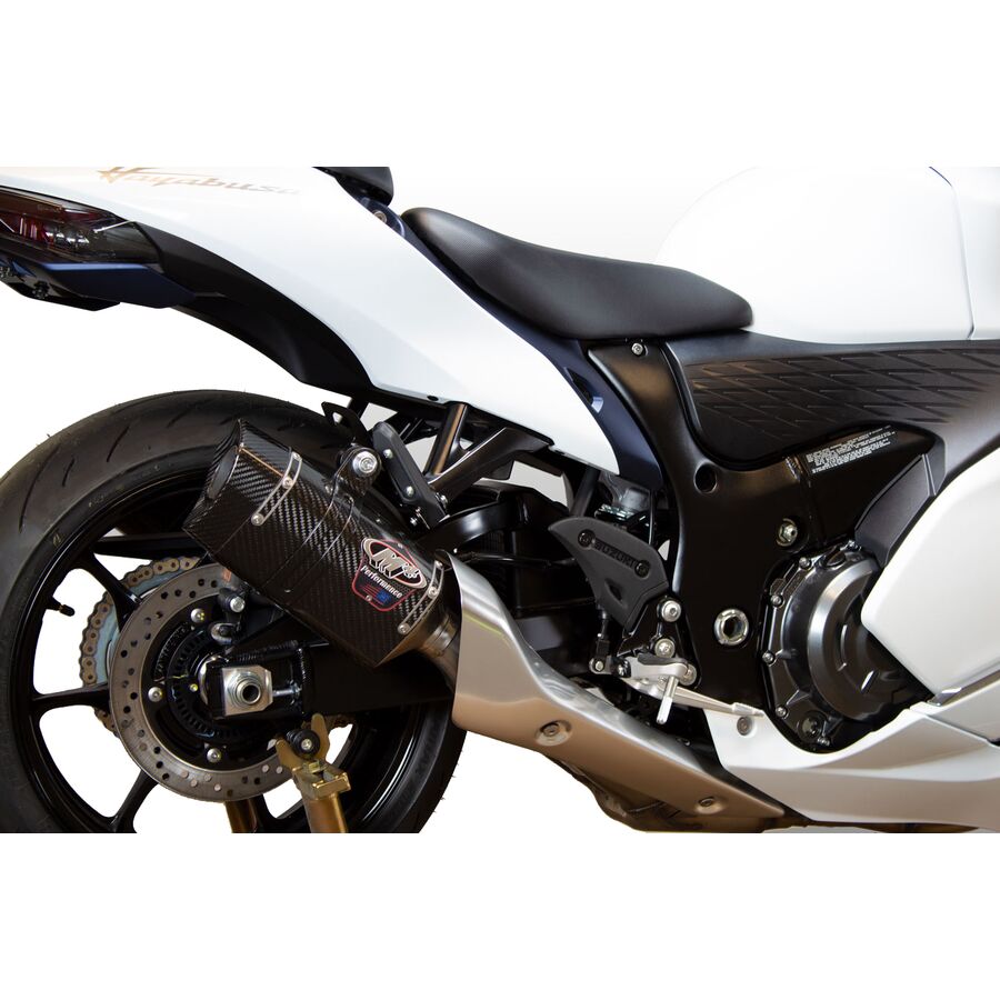  M4 Carbon Tech 1 Slip-On Exhaust - Dual Carbon Fiber - $969.00 at Motosport