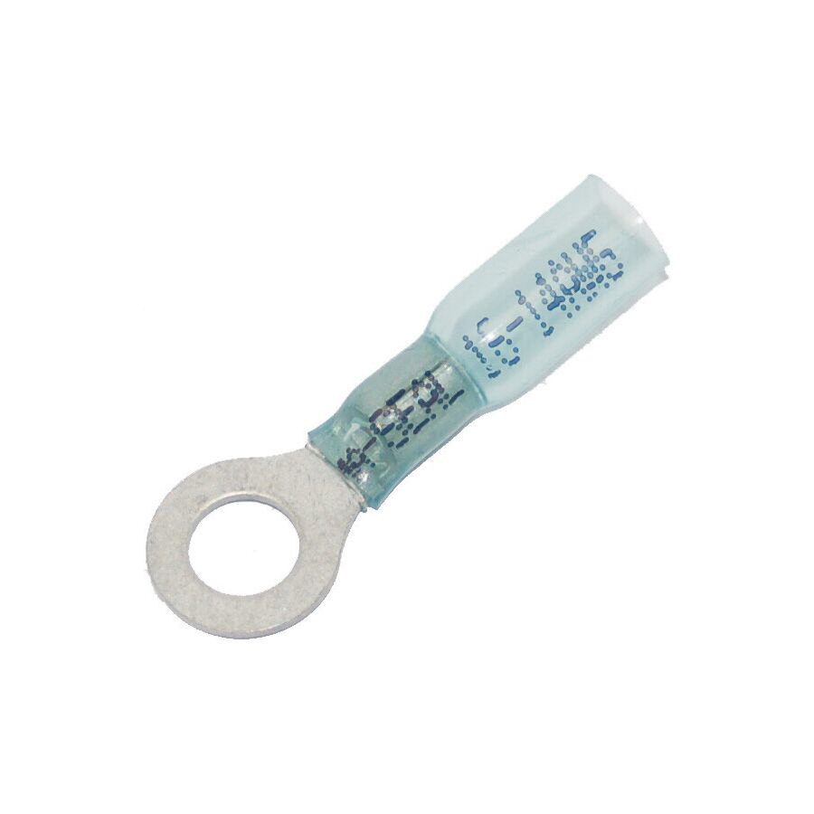 Namz Custom Cycle Heat Sealable Ring Terminals - 16-14 Gauge