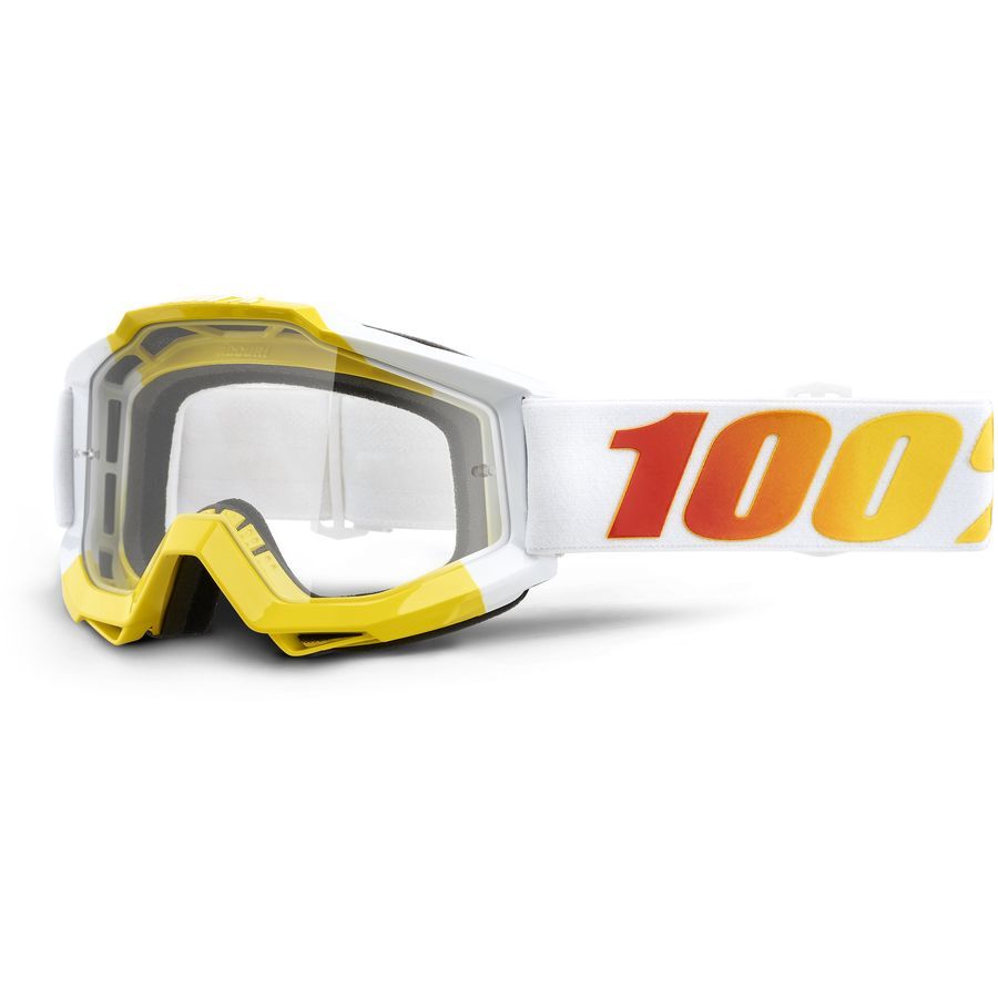 100 goggles yellow