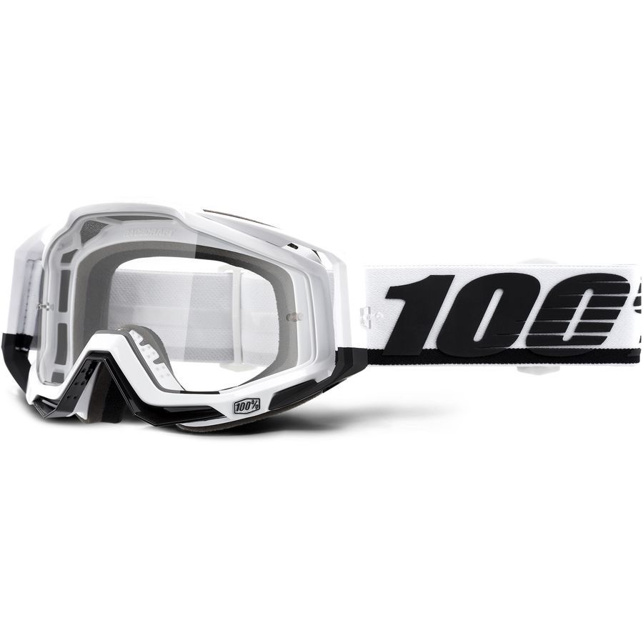 100 goggles white