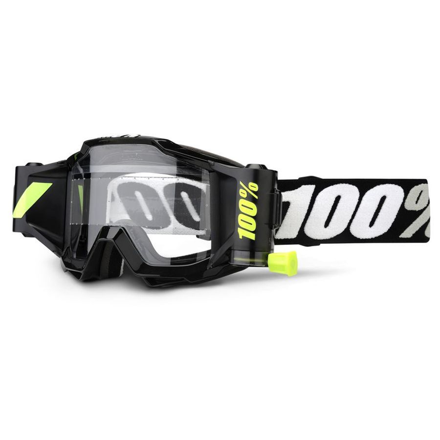 100/% Accuri Forecast Film System Goggles mx dirt off road atv street