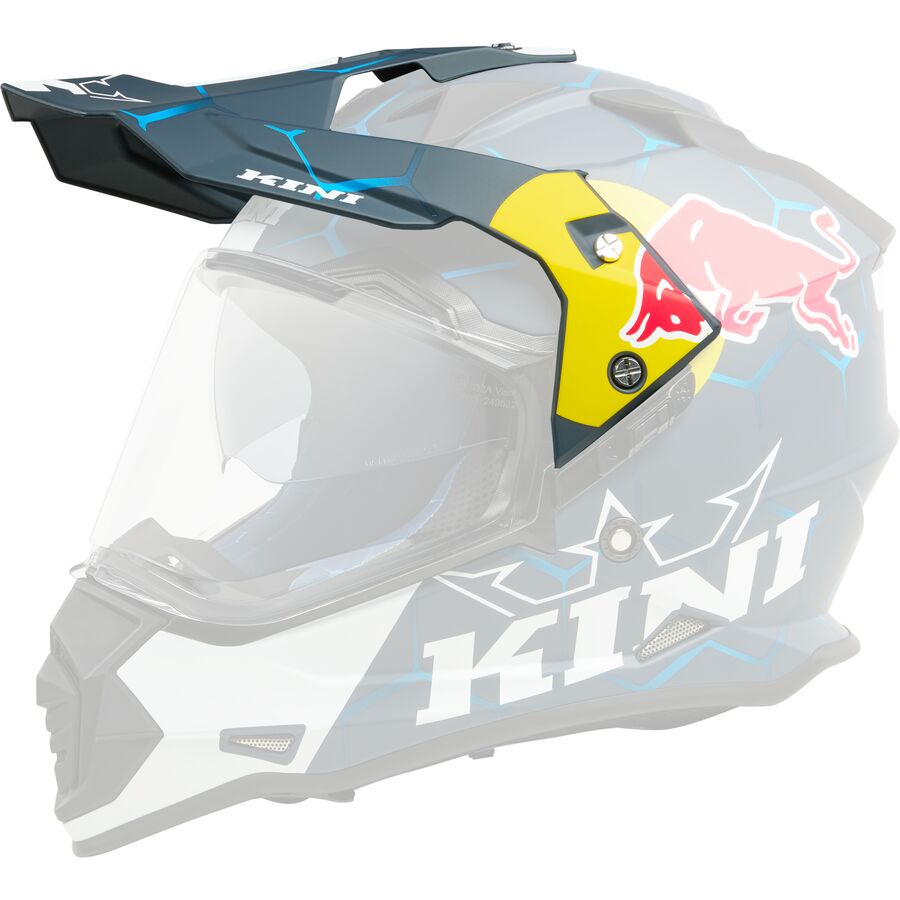 O'Neal Kini-Red Bull ADV Visor - Blue/White