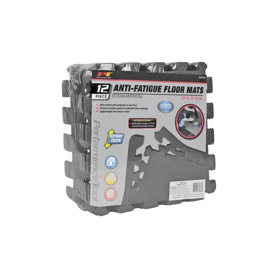 Performance Tool Shop Floor Mats - 12 Piece