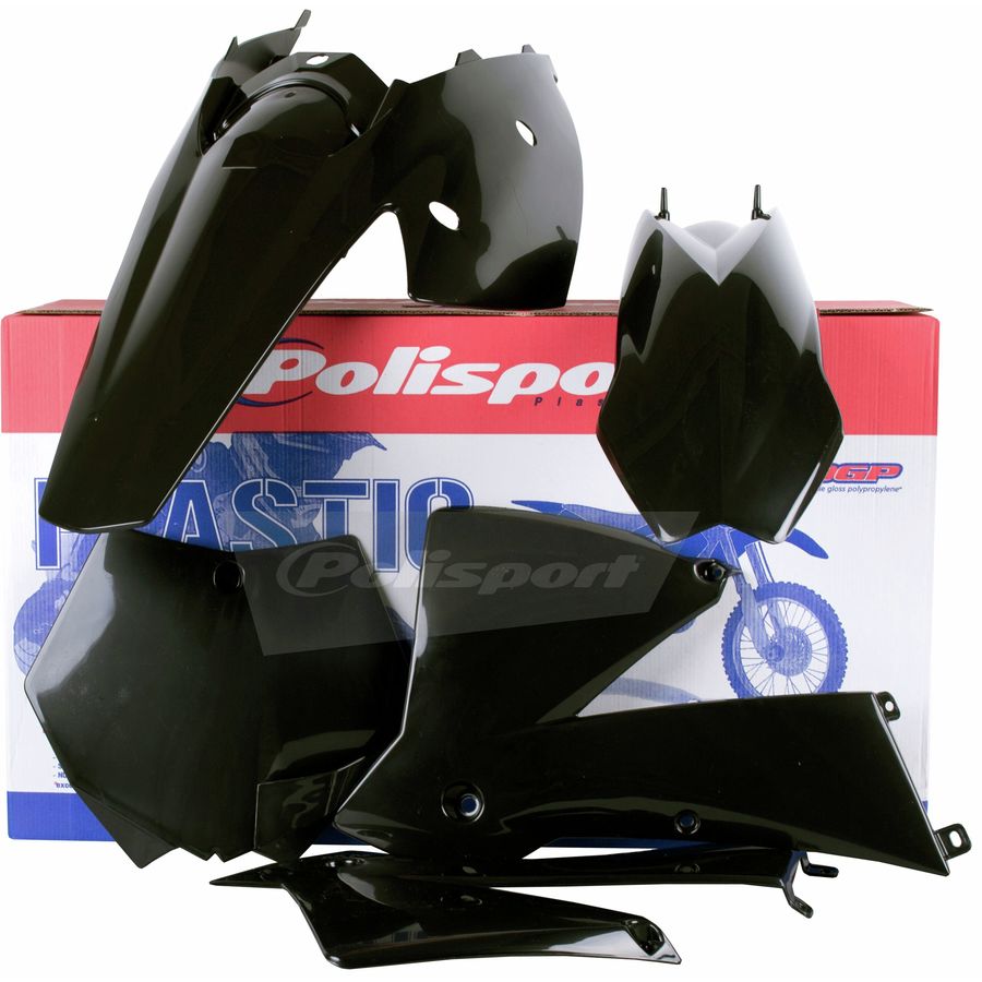 Polisport Polisport Enduro Standard Kit - Black - $99.99 at Motosport