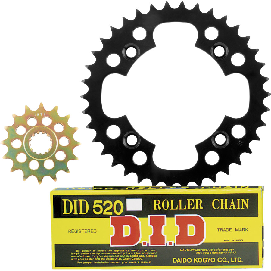 Pro Taper Chain And Steel Sprocket Kit - Kit, Default