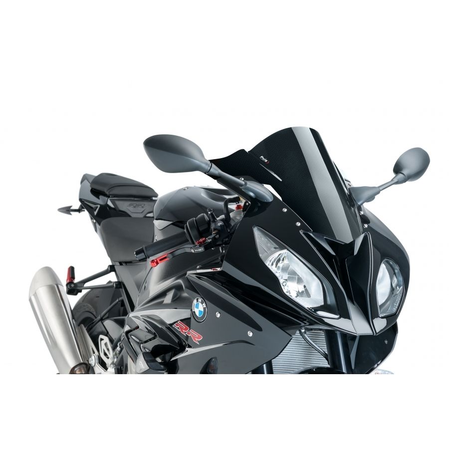 Puig Puig Racing Windscreen - Carbon Look, 3mm - $102.47 at Motosport