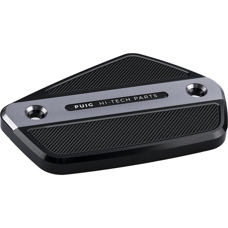 Puig Puig Front Master Cylinder Reservoir Cap - Titanium, Brake - $45.14 at Motosport