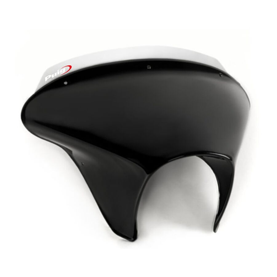 Puig Batwing SML Fairing Windshield - Clear, Sport/Matte Black Fairing