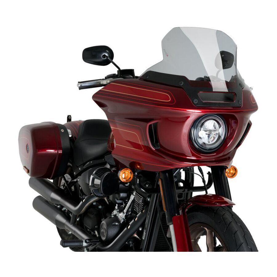 Puig High Road Windscreen - Smoke, Touring