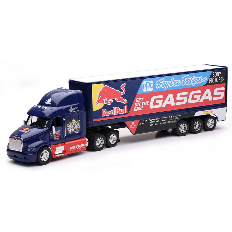 New Ray Toys 1:32 Troy Lee Designs Red Bull Gas Gas Racing Semi
