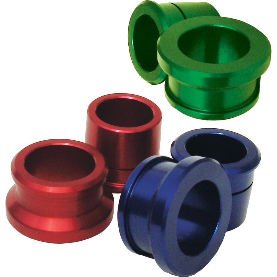 Ride Engineering Billet Wheel Spacers - Green, Rear