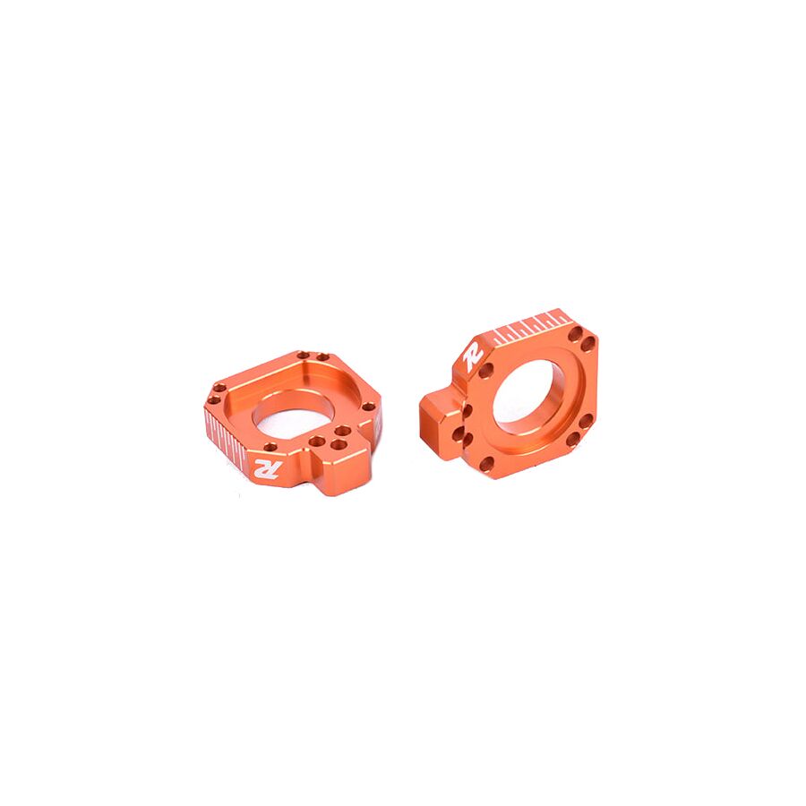 Ride Engineering Billet Axle Blocks - Orange