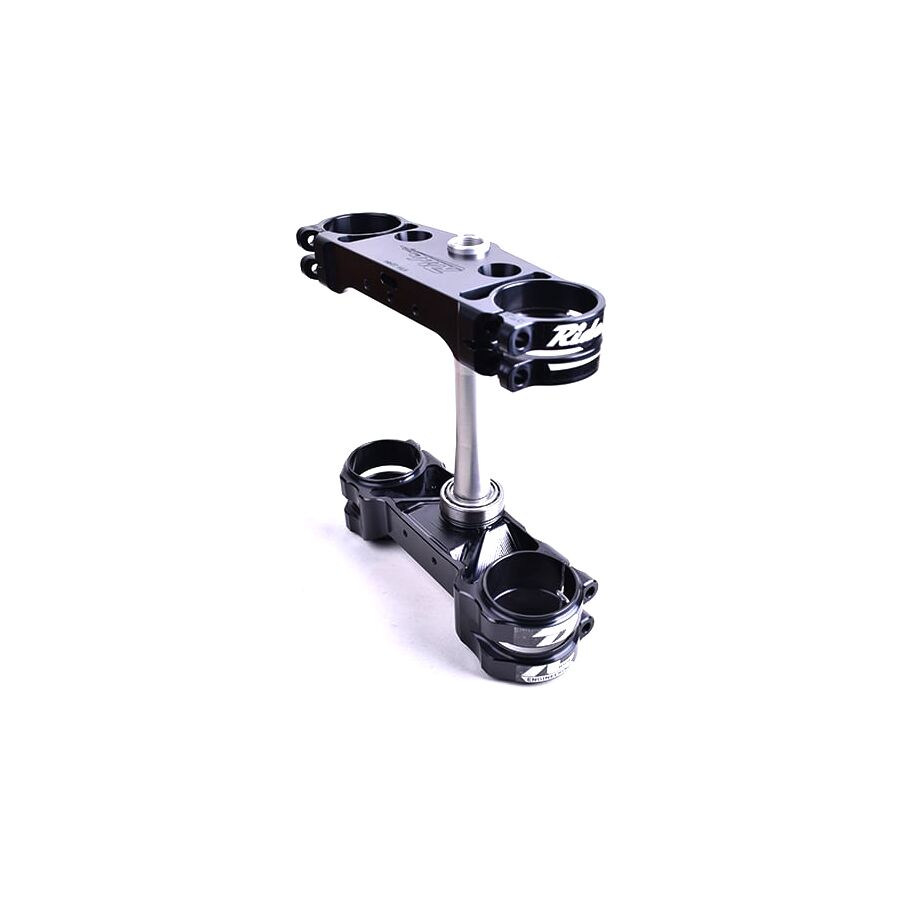 Ride Engineering Split Triple Clamp Set - Black, 23.5mm Offset