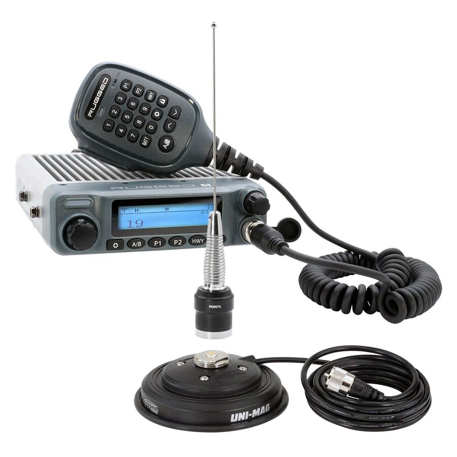 Rugged Radios Complete Communication Kit - 696 PLUS Remote Head Intercom / G1 GMRS
