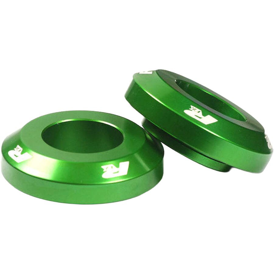 RFX Fast Rear Wheel Spacers - Green