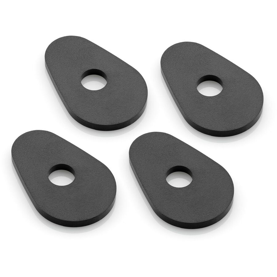 Rizoma Turn Signal Adapter Mounts - Black, 4-Piece