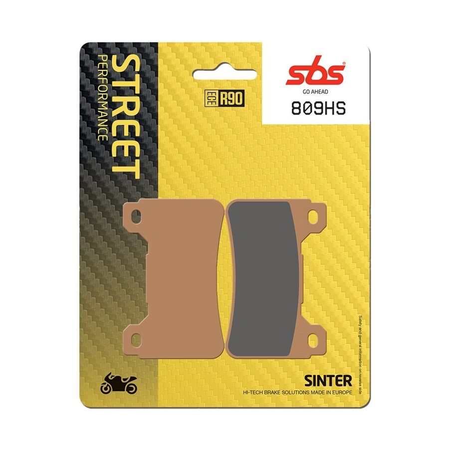 SBS SBS Street Performance Sintered Brake Pads - Front - $54.95 at Motosport