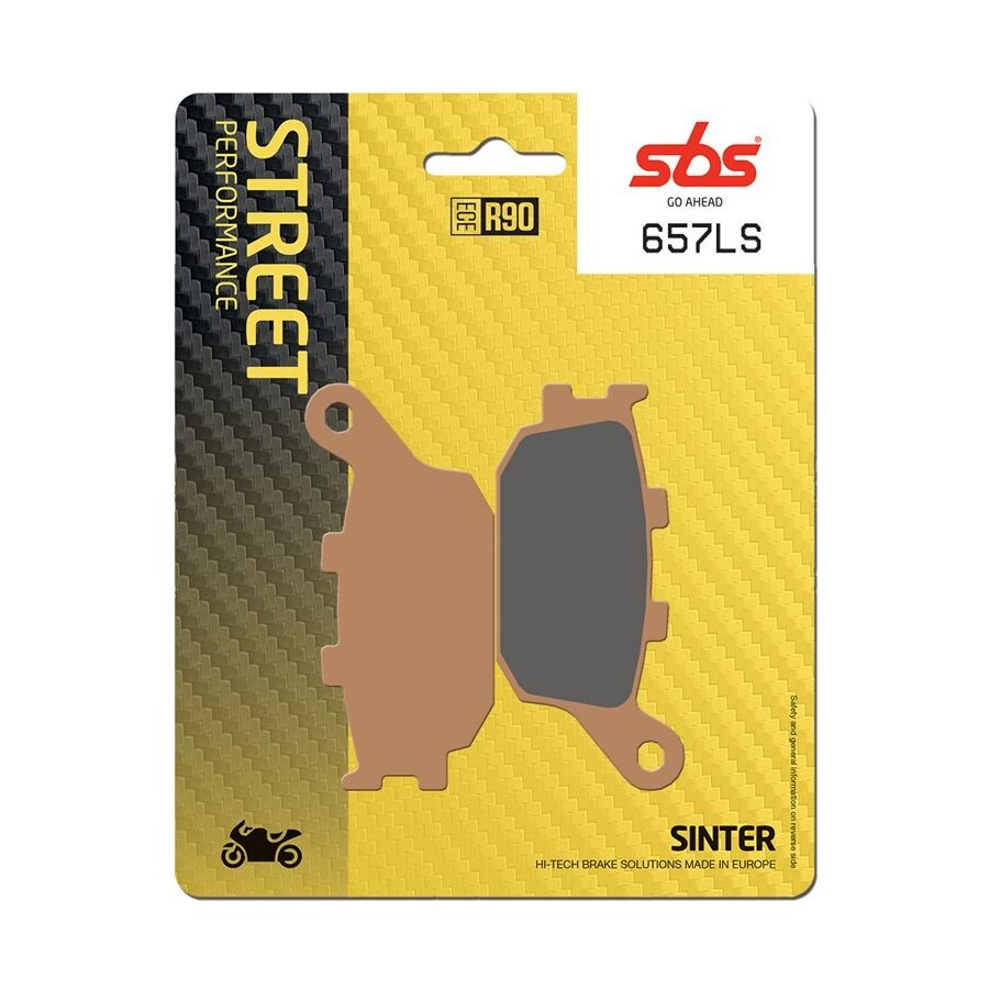 SBS Street Performance Sintered Brake Pads - Rear