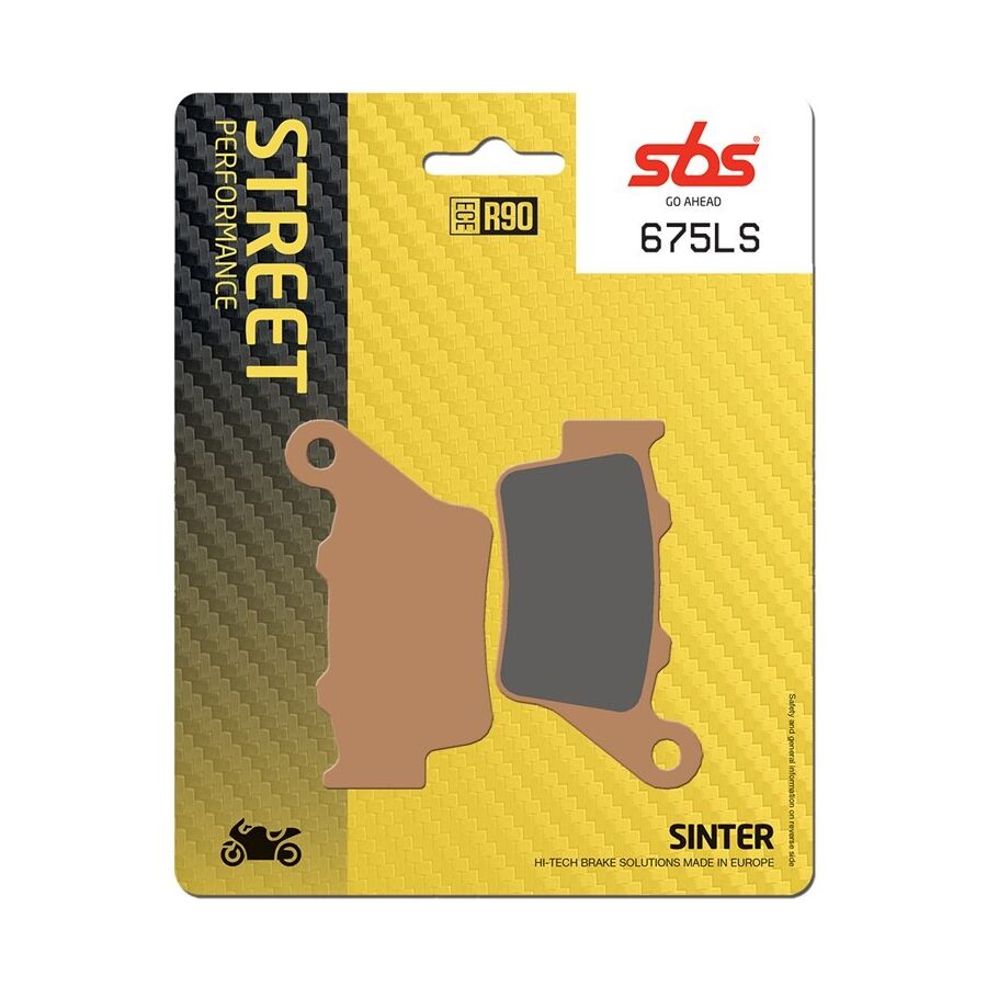 SBS Street Performance Sintered Brake Pads - Rear