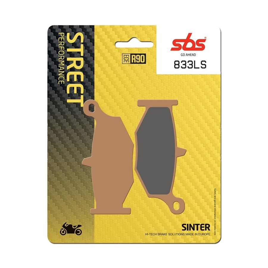 SBS SBS Street Performance Sintered Brake Pads - Rear - $54.95 at Motosport